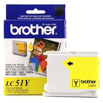 Brother LC51Y Yellow Ink Cartridges