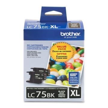 Brother LC752PKS 2-Pack Innobella XL Black Ink Cartridges