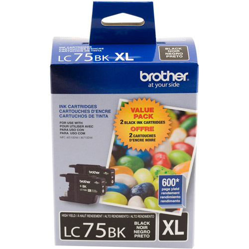 Brother LC75BK Innobella XL Black Ink Cartridge
