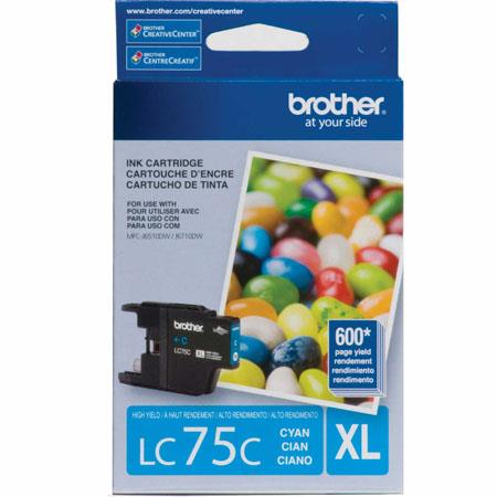 Brother LC75C Innobella XL Cyan Ink Cartridge