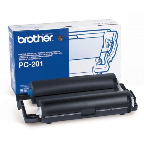 Brother PC-201 PPF Print Cartridge with Ribbon