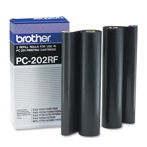 Brother PC-202RF Refill Rolls for PC201 PPF Print Cartridge