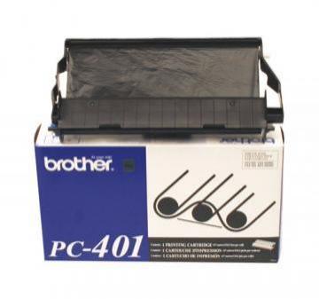 Brother PC-401 Print Cartridge with Ribbon