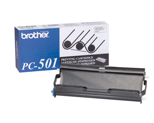 Brother PC-501 Print Cartridge with Ribbon
