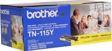 Brother TN115Y Yellow Toner Cartridge