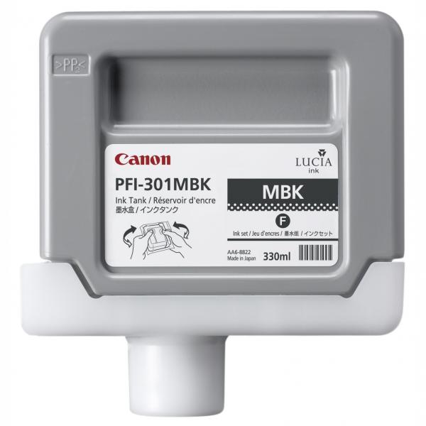 Canon PFI-301MBK Matte Black Ink Cartridge