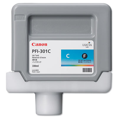 Canon PFI-301C Cyan Ink Cartridge