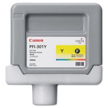 Canon PFI-301Y Yellow Ink Cartridge