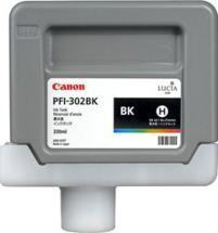 Canon PFI-302BK Black Ink Cartridge