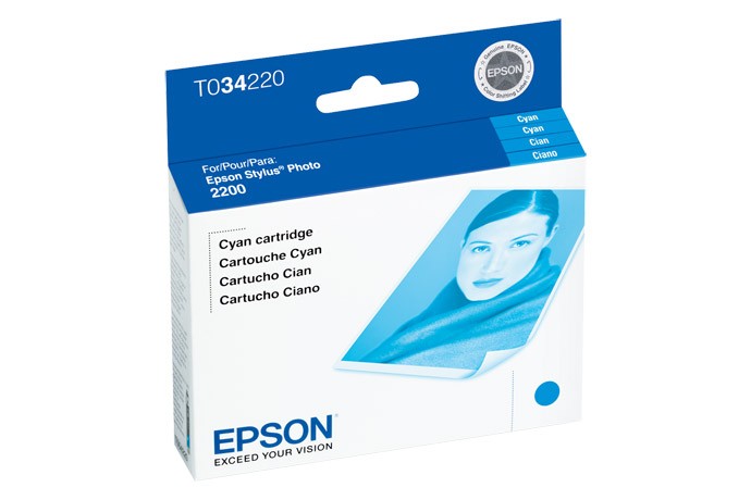 Epson 34 Cyan Ink Cartridge