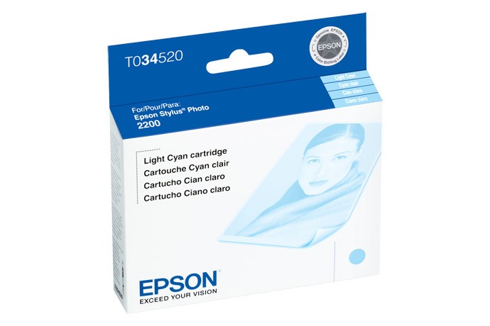 Epson 34 Light Cyan Ink Cartridge