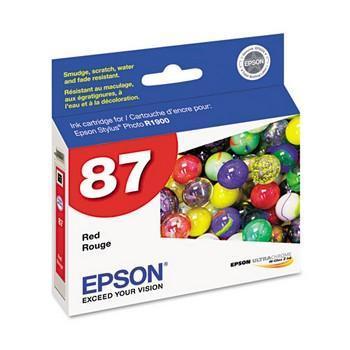 Epson 87 Red Ink Cartridge