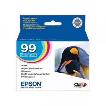 Epson 99 Color C/M/Y/LC/LM Ink Cartridges 5-Pack