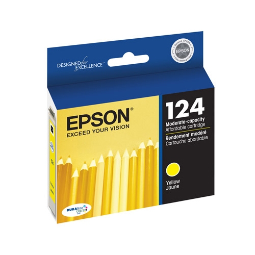 Epson 124 Yellow Ink Cartridge
