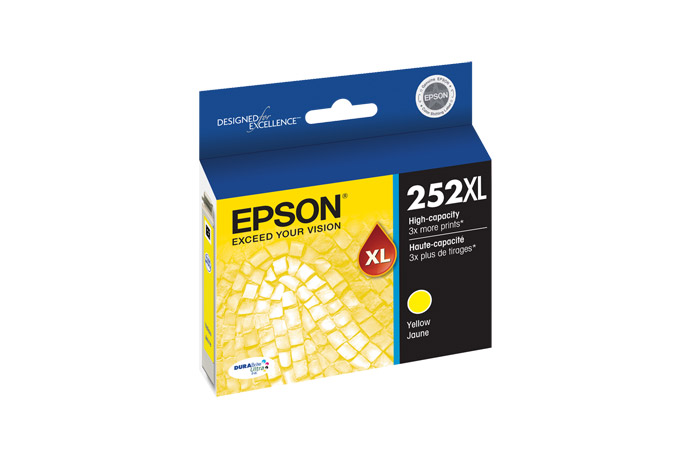 Epson DURABrite Ultra 252XL Yellow Ink Cartridge