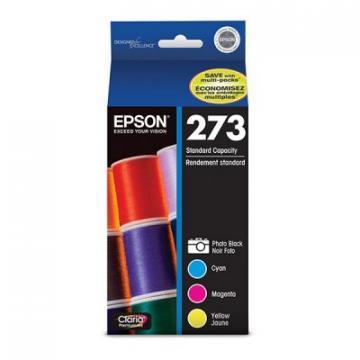 Epson 273 Photo Black & Color C/M/Y Ink Cartridges 4-Pack
