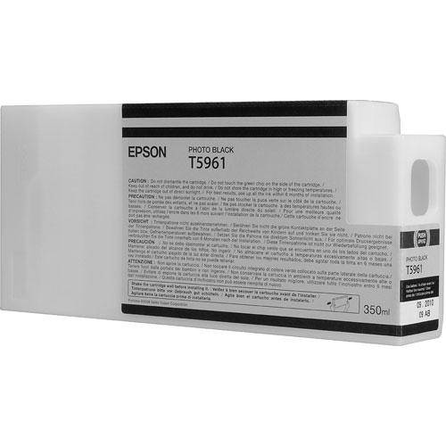Epson T596100 Ultrachrome HDR Ink Cartridge: Photo Black