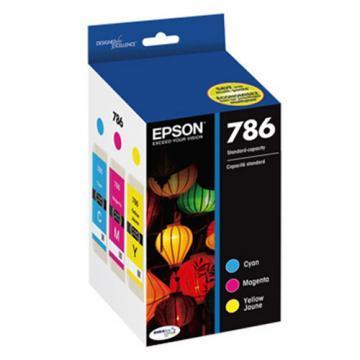 Epson DURABrite Ultra 786 C/M/Y Color Ink 3-Pack