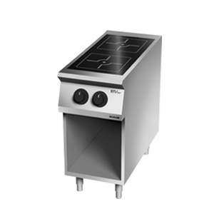 Giga EM Line 9 EM92PCI Induction boiling unit on open cabinet