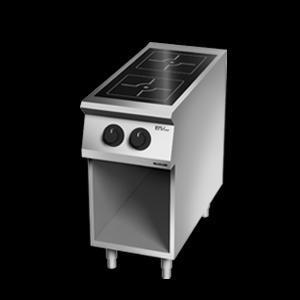 Giga EM Line 9 EM92PCI Induction boiling unit on open cabinet