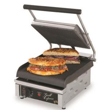 Star Grill Express 10”x10” Grooved Iron, 1400W