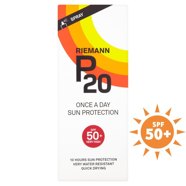 Riemann P20 SPF 50+ 200ml sun protection spray