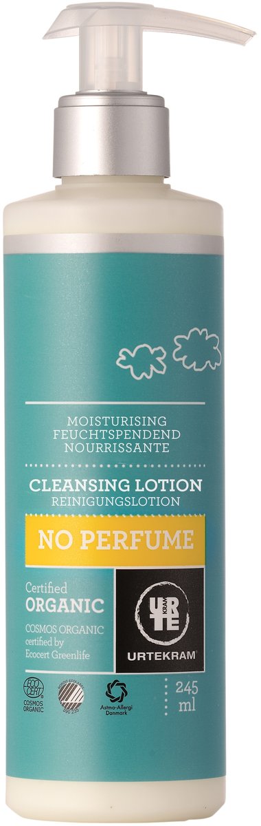 Urtekram No Perfume cleansing lotion organic 245 ml