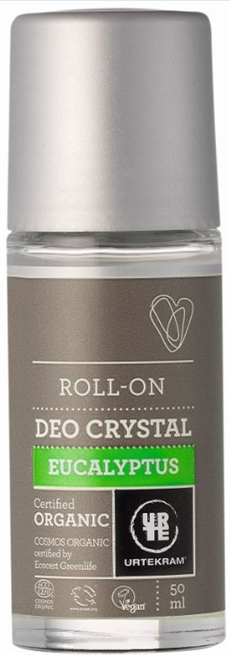 Urtekram Eucalyptus-deo crystal roll-on 50 ml