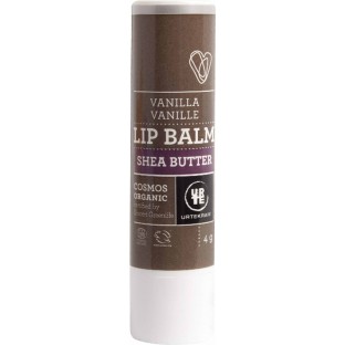 Urtekram Shea butter lip balm vanilla organic 4 g