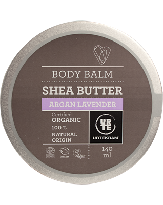 Urtekram Body Balm Shea Butter Argan Lavender organic 140 ml