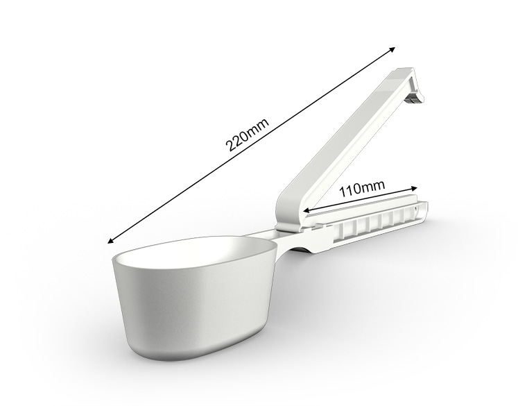 WeLoc Scoop PA 110-55 sealer with spoon