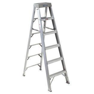 Louisville Type IA 8 ft Aluminum Standard Step Ladder
