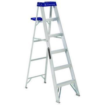 Louisville Type I 6 ft Aluminum Standard Step Ladder