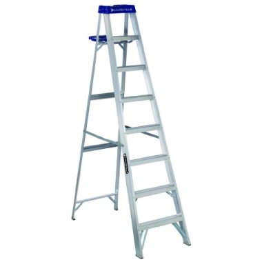 Louisville Type I 8 ft Aluminum Standard Step Ladder