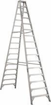 Louisville Type IA 16 ft Aluminum Twin Front Step Ladder