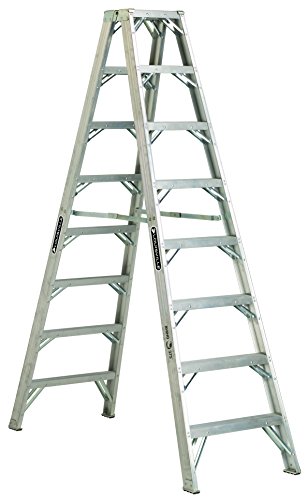 Louisville Type IAA 8 ft Aluminum Twin Front Step Ladder