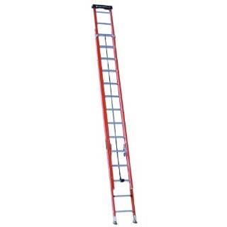 Louisville Type II 24 ft Fiberglass Multi-section Extension Ladder