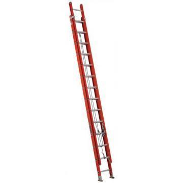 Louisville Type IA 28 ft Fiberglass Multi-section Extension Ladder