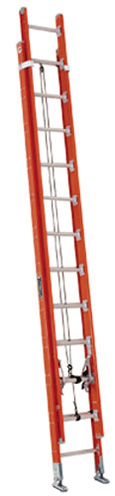 Louisville Type IA 40 ft Fiberglass Multi-section Extension Ladder