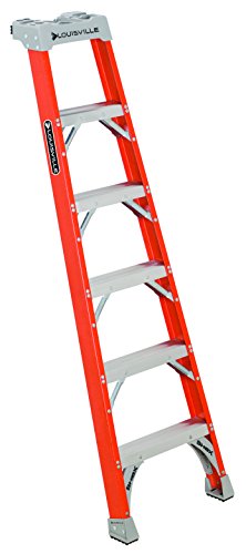 Louisville Type IA 6 ft Fiberglass Shelf Extension Ladder