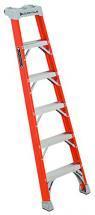 Louisville Type IA 6 ft Fiberglass Shelf Extension Ladder