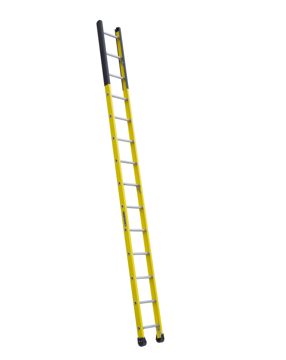 Louisville Type IAA 14 ft Fiberglass Manhole Extension Ladder