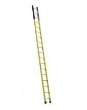 Louisville Type IAA 18 ft Fiberglass Manhole Extension Ladder