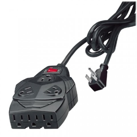 Fellowes Mighty 8 Surge Protector, 8 Outlets, 6 ft Cord, 1300 Joules