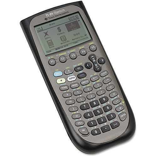 Texas Instruments TI-89 Titanium Programmable Graphing Calculator