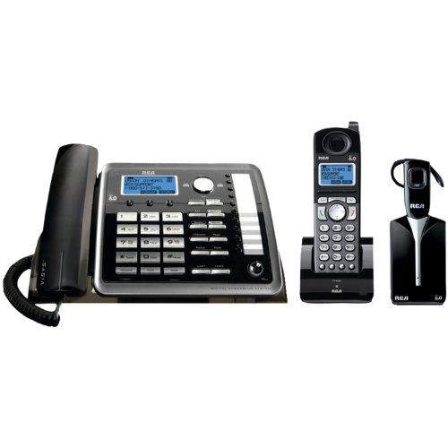 RCA ViSYS 25270RE3 Two-Line Corded/Cordless Phone System