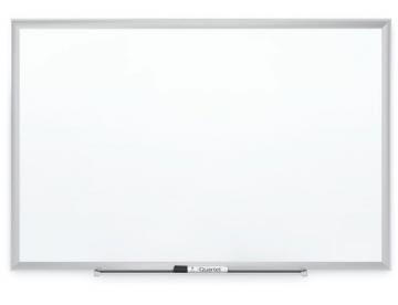 Quartet Premium DuraMax Porcelain Magnetic Whiteboard, Silver Aluminum Frame