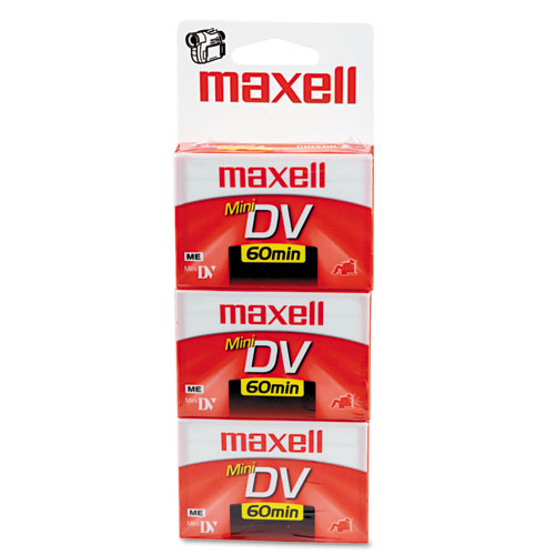 Maxell Premium Grade Mini DV Video Cassette, 60 Minutes