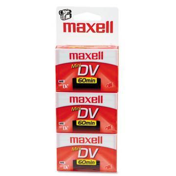 Maxell Premium Grade Mini DV Video Cassette, 60 Minutes