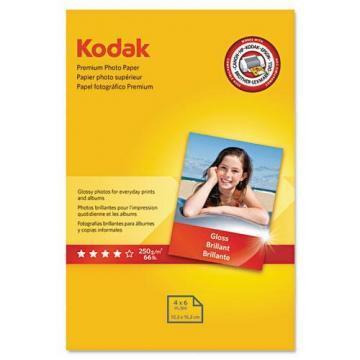 Kodak Premium Photo Paper, Glossy, 4 x 6, 100 Sheets/Pack